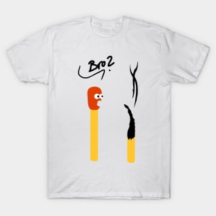 Funny Matchstick T-Shirt